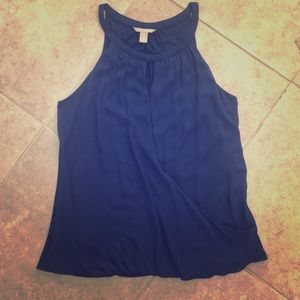 Navy Banana Republic Tank XL